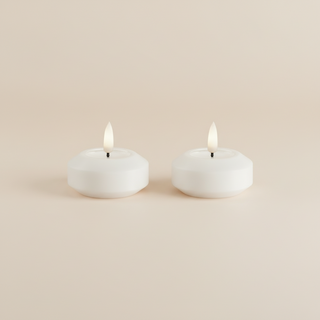 LED Flygljus Ø 6,1 cm (2 st) Vit