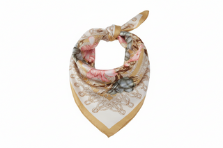 Mönstrad sjal 70x70cm