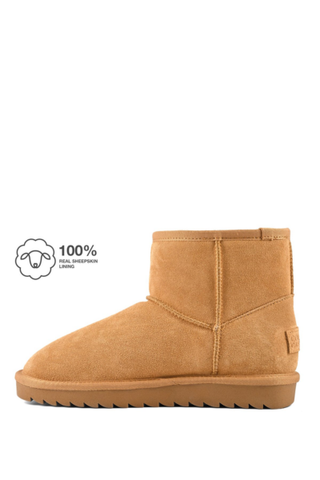 MIWO SHEEPSKIN WINTERBOOTS TAN