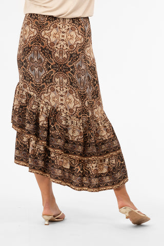 Willa Skirt Lavender Coffee Black