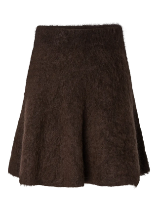YASTILDE MOHAIR STICKAD KJOL MOLE