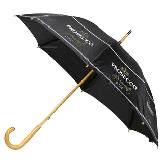 PARAPLY SVART PROSECCO 105CM
