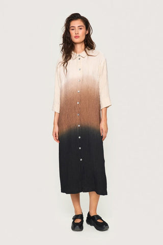 Summer DIP Dye skjortklänning