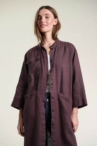 Lazy Linen Skjortklänning
