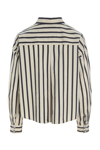 Pirate Stripe Plisserad skjorta