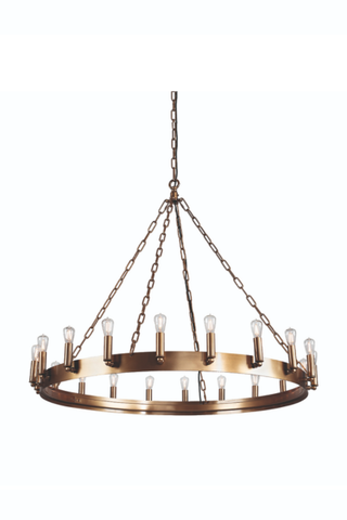 ARTWOOD CROWN TAKLAMPA BRASS 105ø