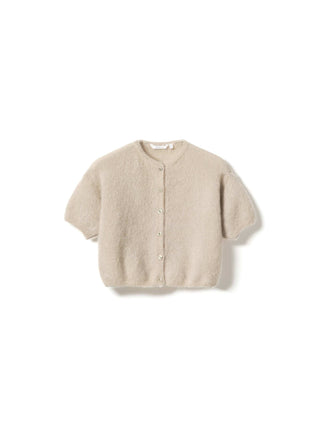 N-Lorell Stickad Kofta Mohair