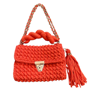 Archiella Crochet Handbag Orangeade
