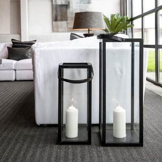 FLOOR LANTERN GOLVLYKTA SVART 60CM