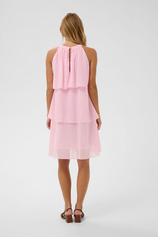 CRAmaya Klänning Volang