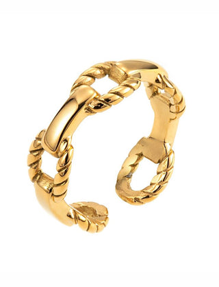 Link Ring Flexible GULD