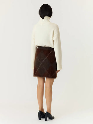 YASARGY MOHAIR STICKAD KJOL