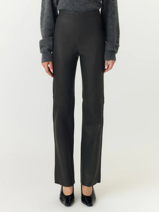 YASZELLU BOOTCUT LÄDERBYXOR