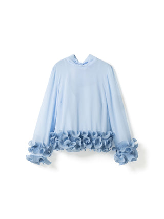 NOELLA N-LATANIETTA BLOUSE BLUE