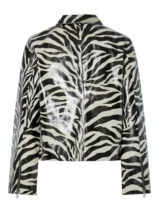 YASZABEA LÄDERJACKA ZEBRA