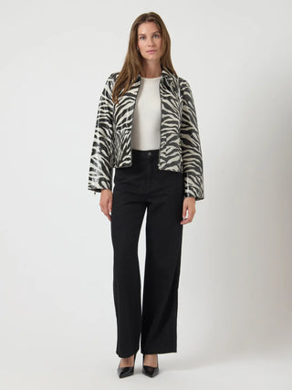 YASZABEA LÄDERJACKA ZEBRA