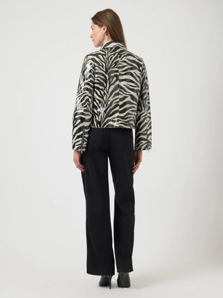 YASZABEA LÄDERJACKA ZEBRA